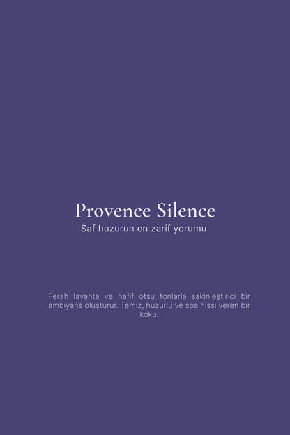 Provence Silence Lavanta Kokulu Mum | Rahatlatıcı & Aromaterapi Mum Empinora